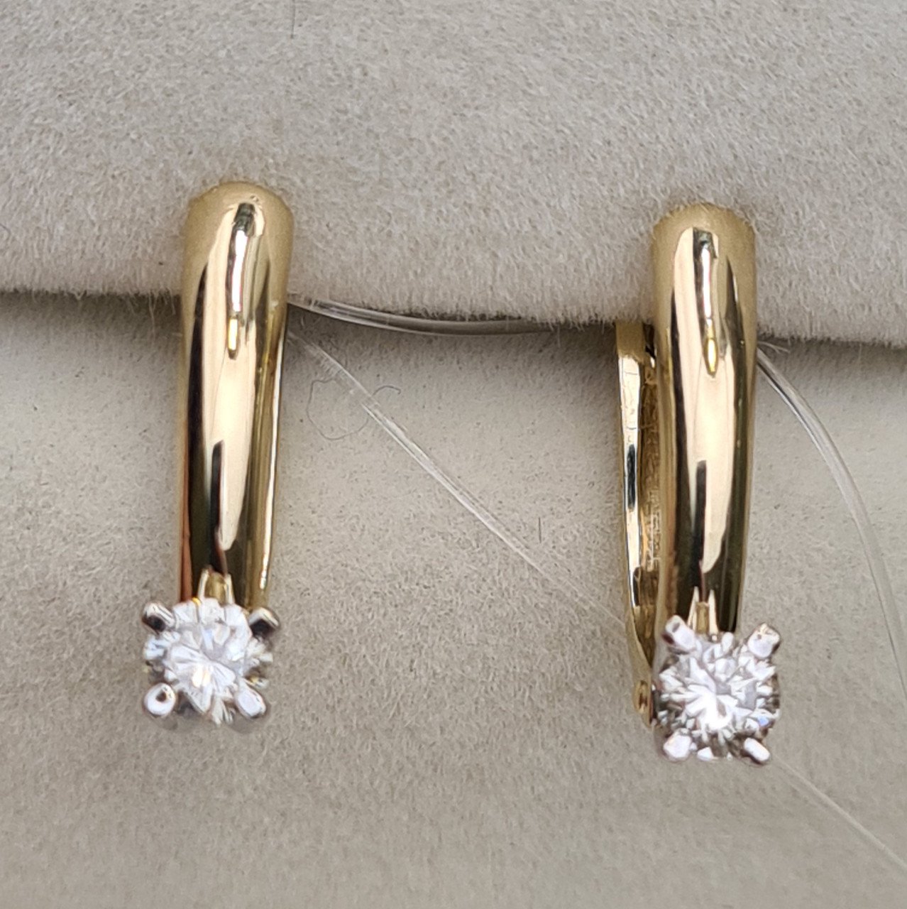 Серьги Deimantas 97477028 3,33гр 0,24ct. купить,NaN