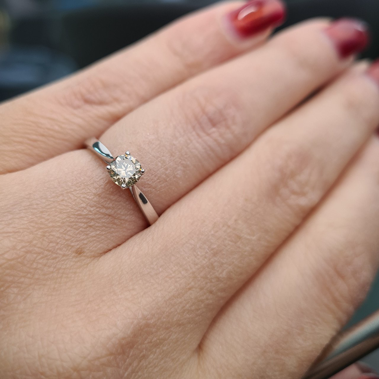 Кольцо Deimantas 93359107 16,5р 1,75гр 0,51ct. купить,NaN