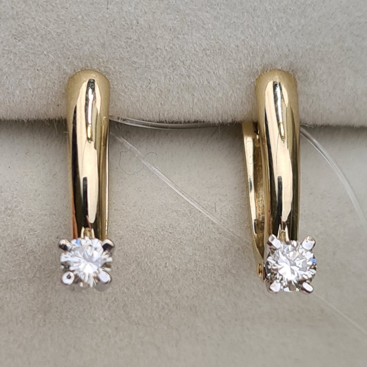 Серьги Deimantas 97477028 3,33гр 0,24ct. купить,NaN