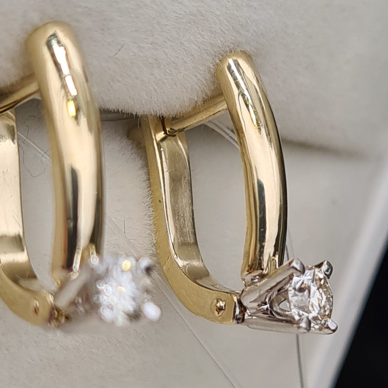Серьги Deimantas 97477035 3,32гр 0,36ct. купить,NaN