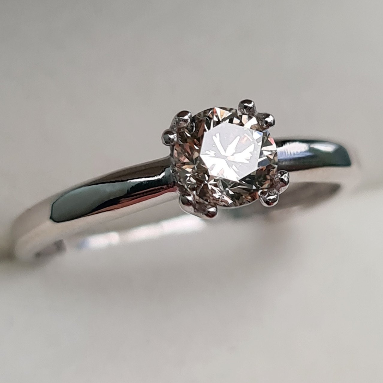 Кольцо Deimantas 93376330 16,5р 1,5гр 0,54ct. купить,NaN