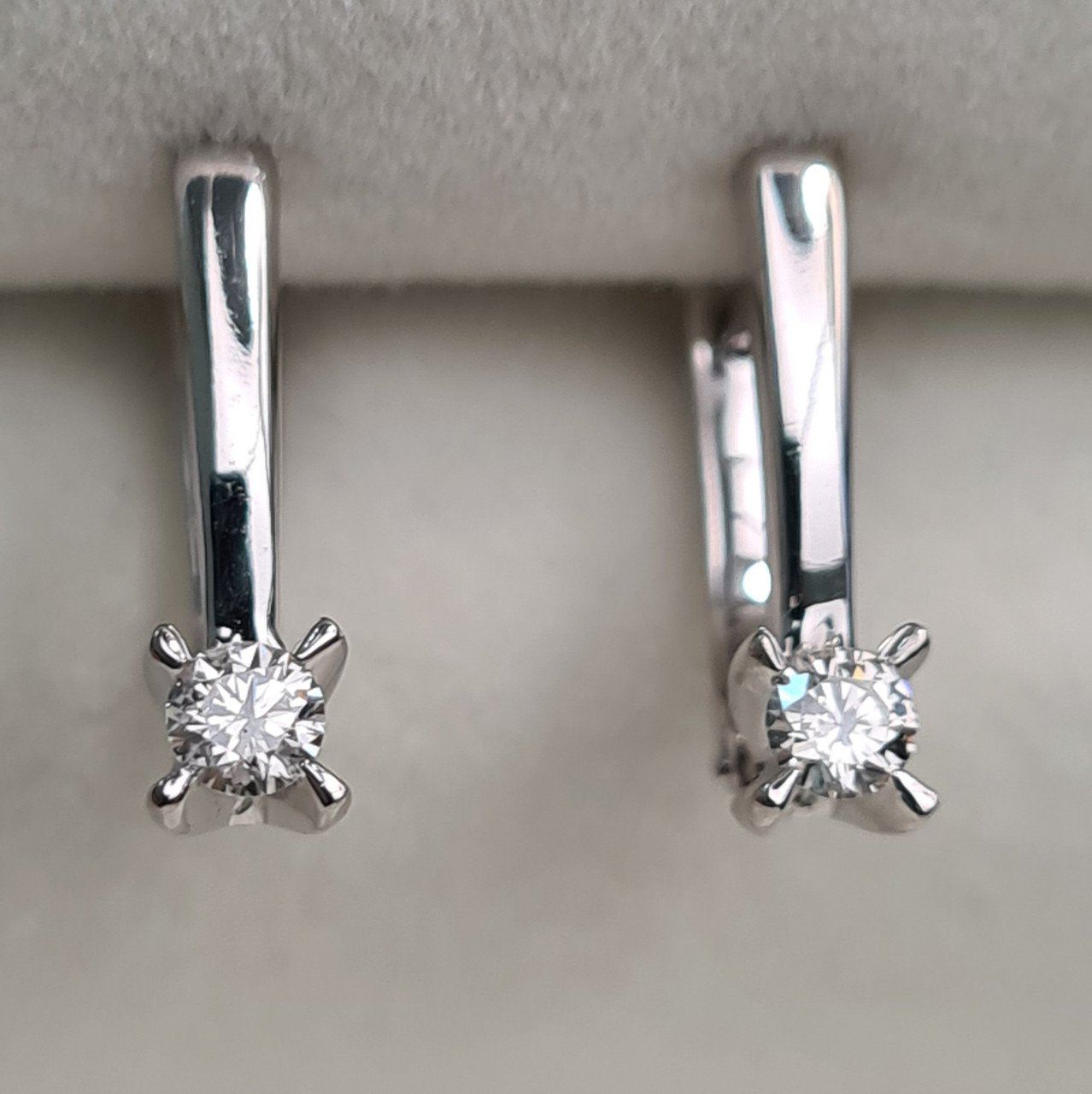 Серьги Deimantas 2,48гр 0,20ct. купить,NaN