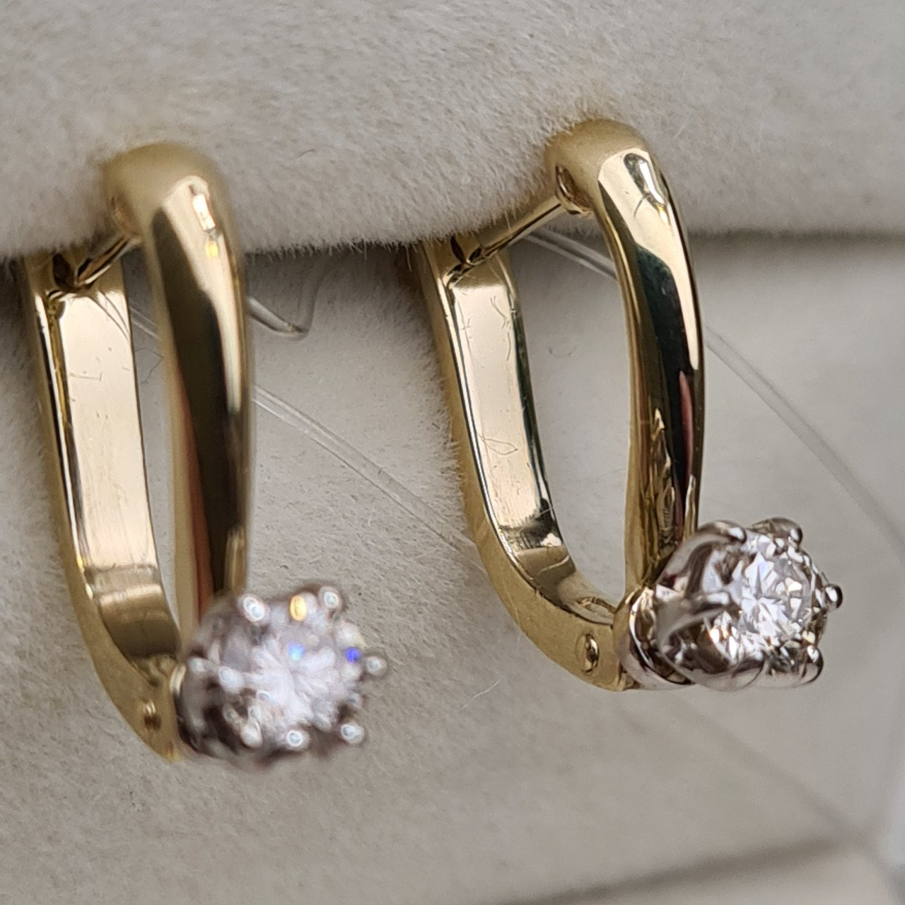 Серьги Deimantas 97477041 3,18гр 0,42ct. купить,NaN
