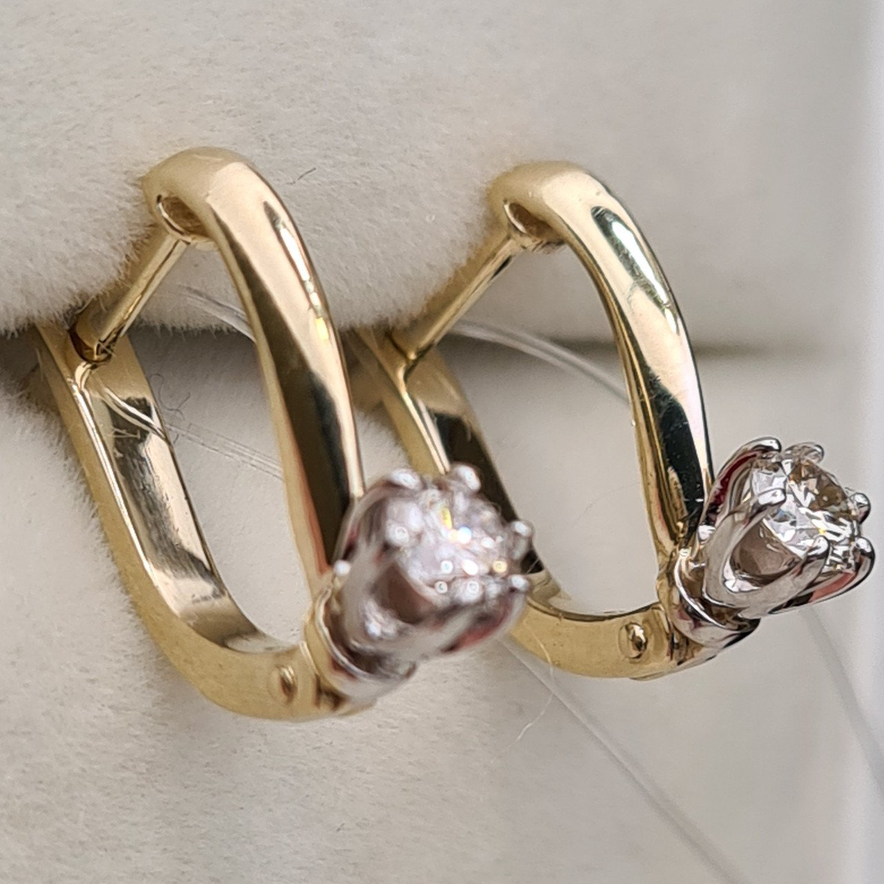 Серьги Deimantas 97477041 3,18гр 0,42ct. купить,NaN