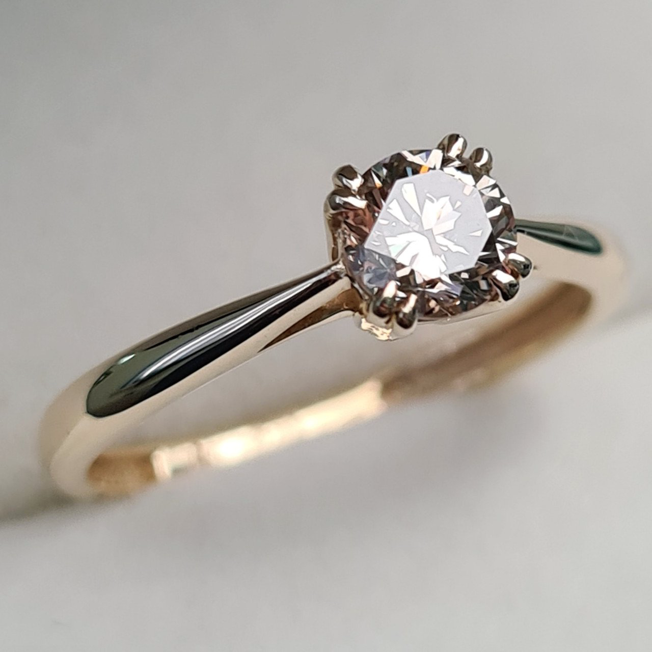 Кольцо Deimantas 93376841 16,5р 1,76гр 0,51ct. купить,NaN