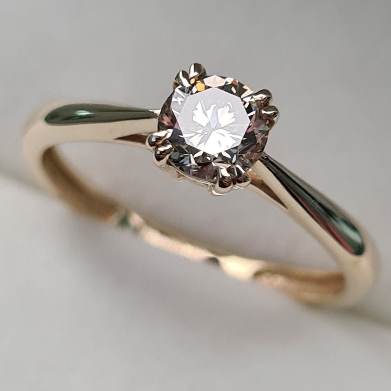 Кольцо Deimantas 93376841 16,5р 1,76гр 0,51ct. купить,NaN