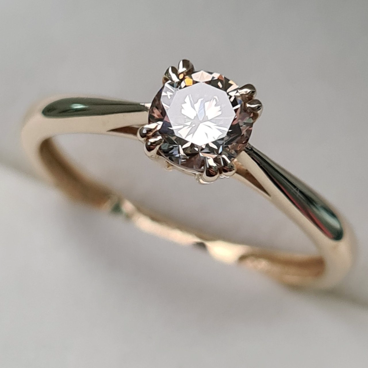 Кольцо Deimantas 93376841 16,5р 1,76гр 0,51ct. купить,NaN
