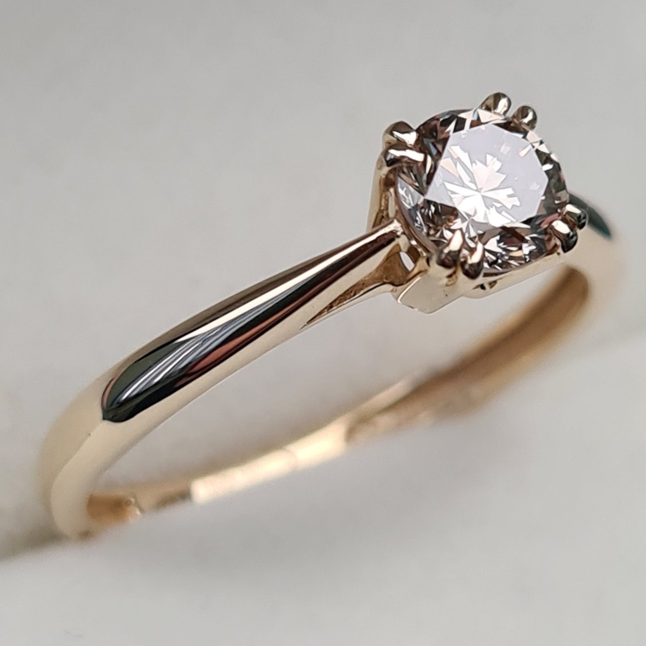 Кольцо Deimantas 93376841 16,5р 1,76гр 0,51ct. купить,NaN