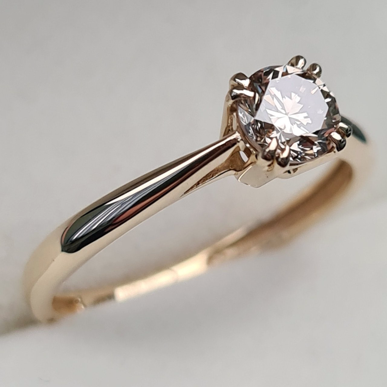 Кольцо Deimantas 93376841 16,5р 1,76гр 0,51ct. купить,NaN
