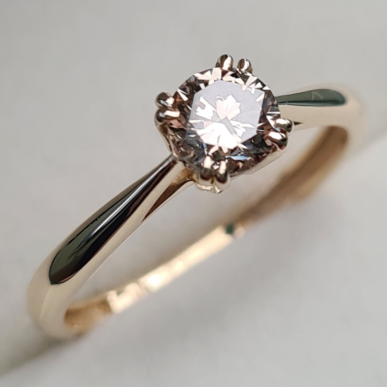 Кольцо Deimantas 93376841 16,5р 1,76гр 0,51ct. купить,NaN