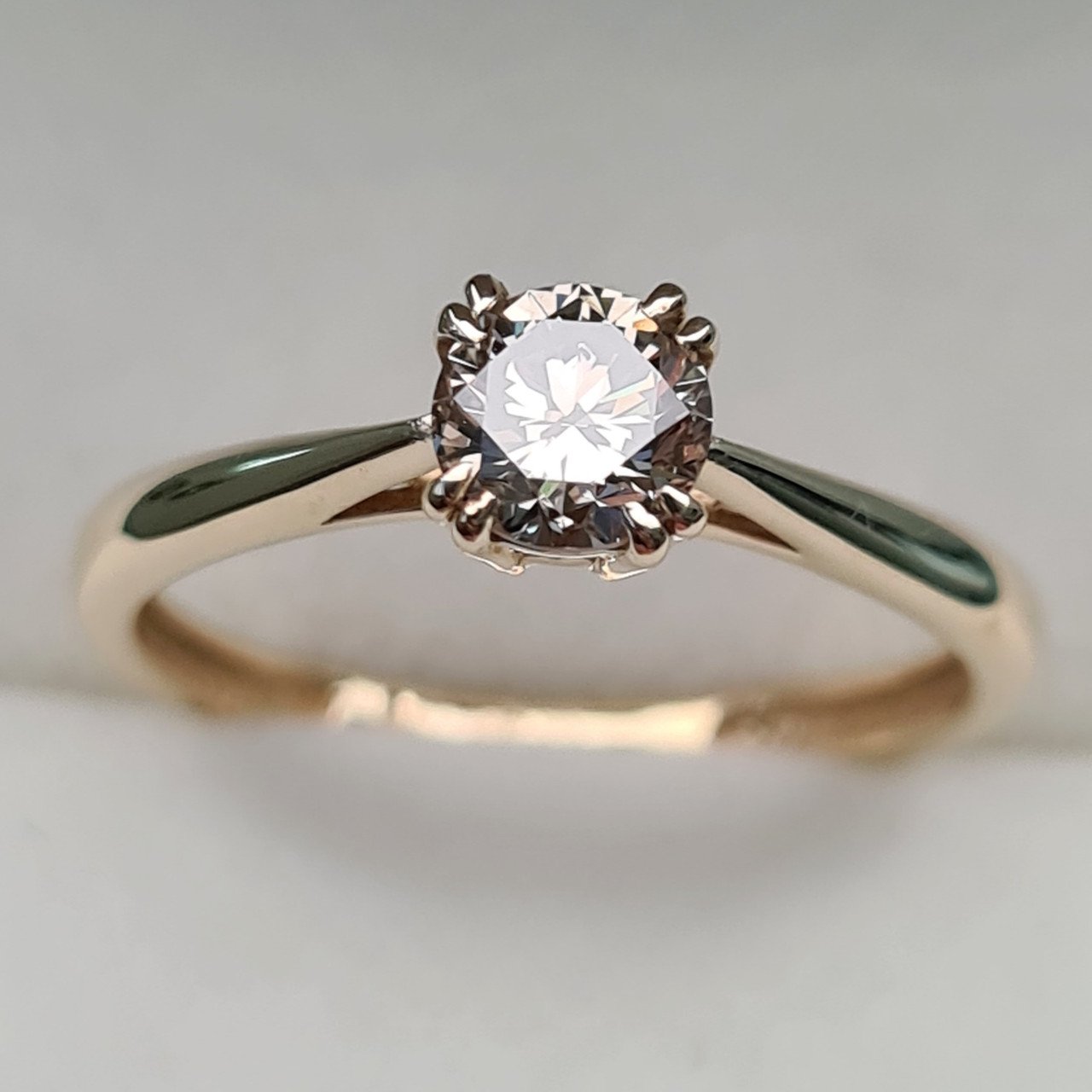 Кольцо Deimantas 93376841 16,5р 1,76гр 0,51ct. купить,NaN