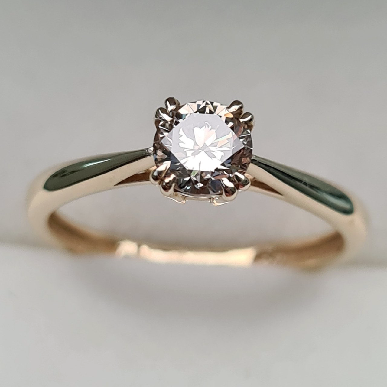 Кольцо Deimantas 93376841 16,5р 1,76гр 0,51ct. купить,NaN