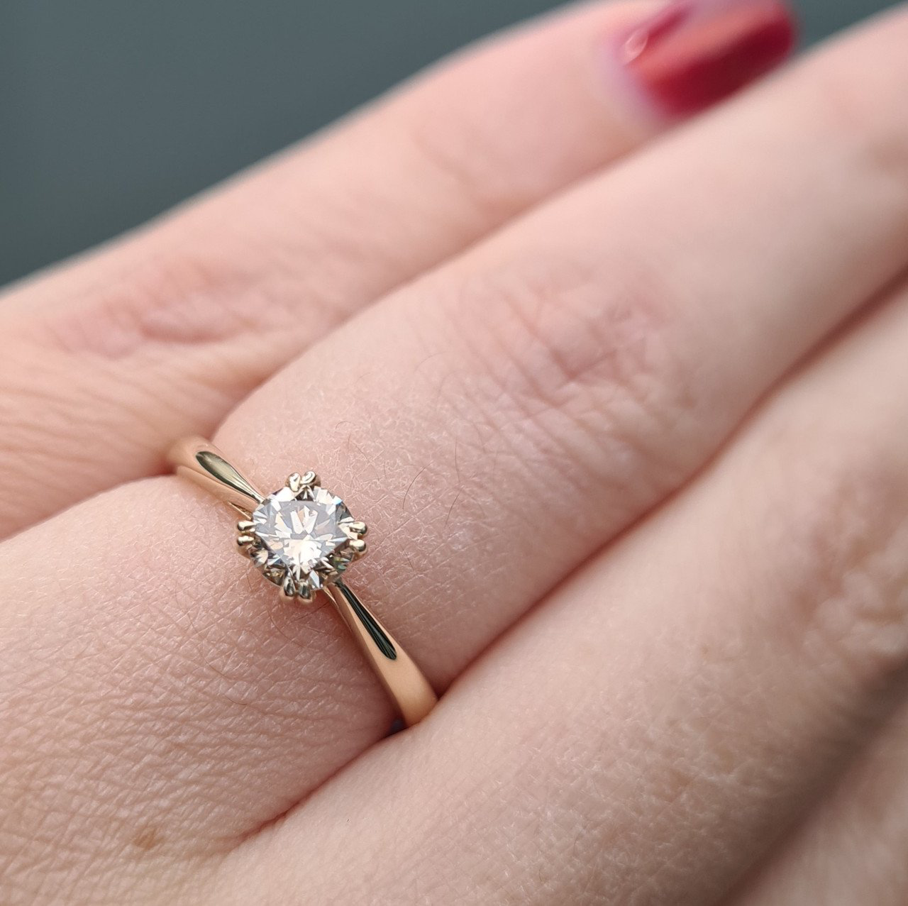 Кольцо Deimantas 93376841 16,5р 1,76гр 0,51ct. купить,NaN