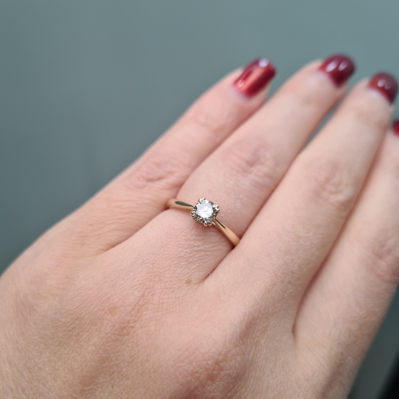 Кольцо Deimantas 93376841 16,5р 1,76гр 0,51ct. купить,NaN