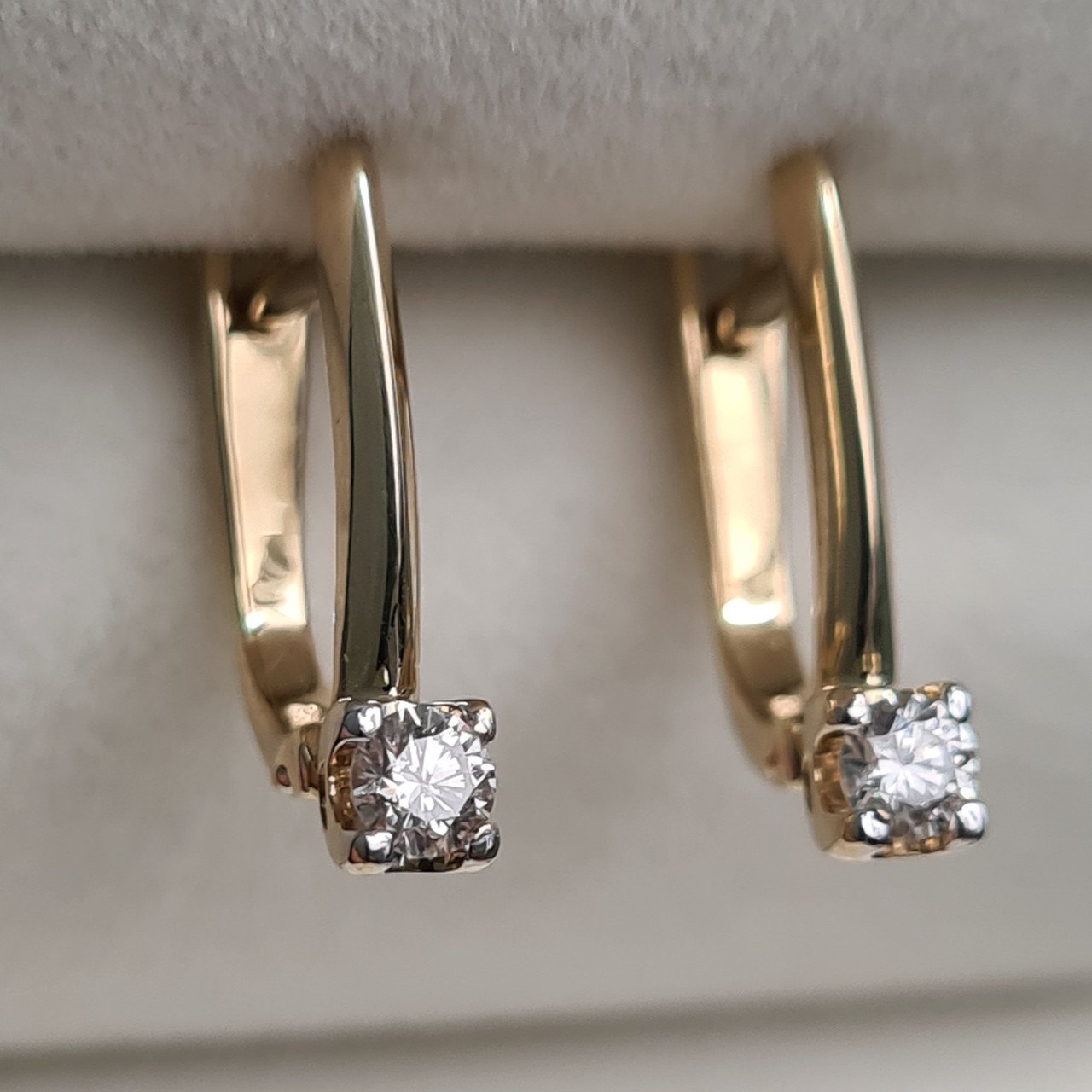 Серьги Deimantas 2,01гр 0,20ct. купить,NaN