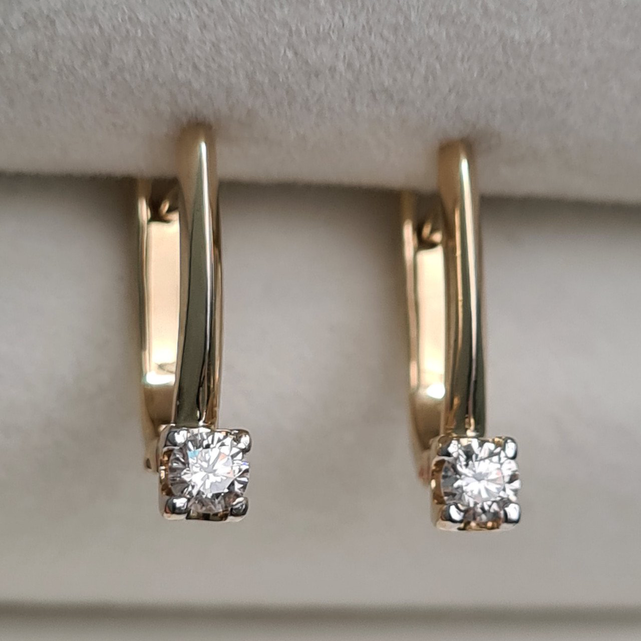 Серьги Deimantas 2,01гр 0,20ct. купить,NaN