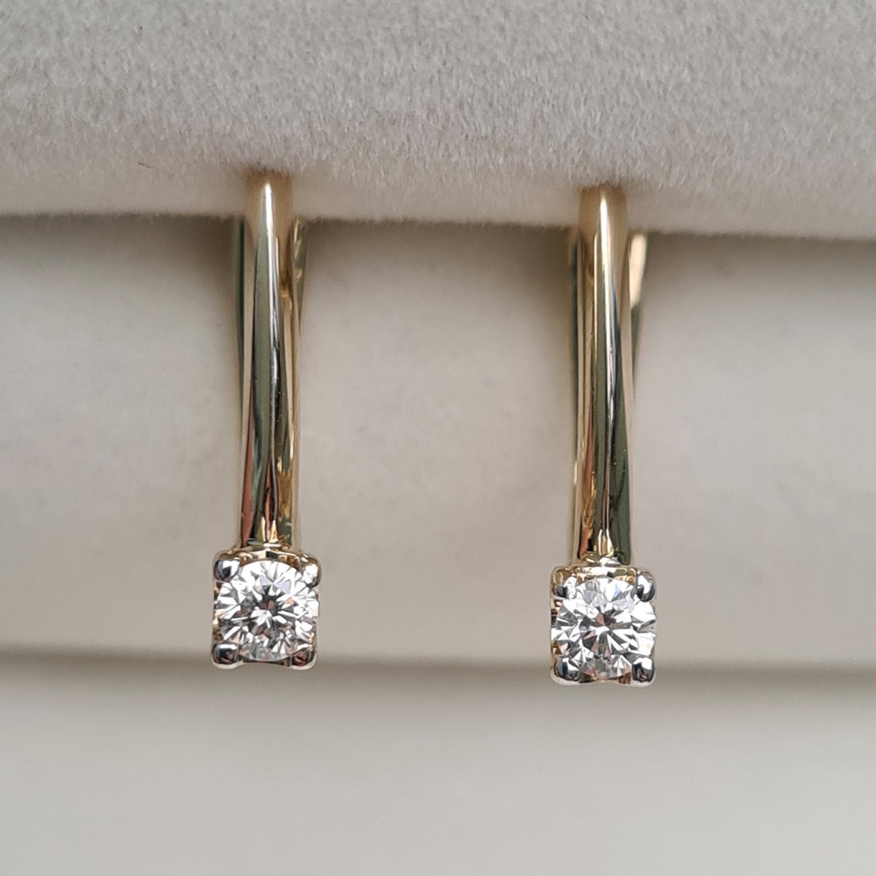 Серьги Deimantas 2,01гр 0,20ct. купить,NaN