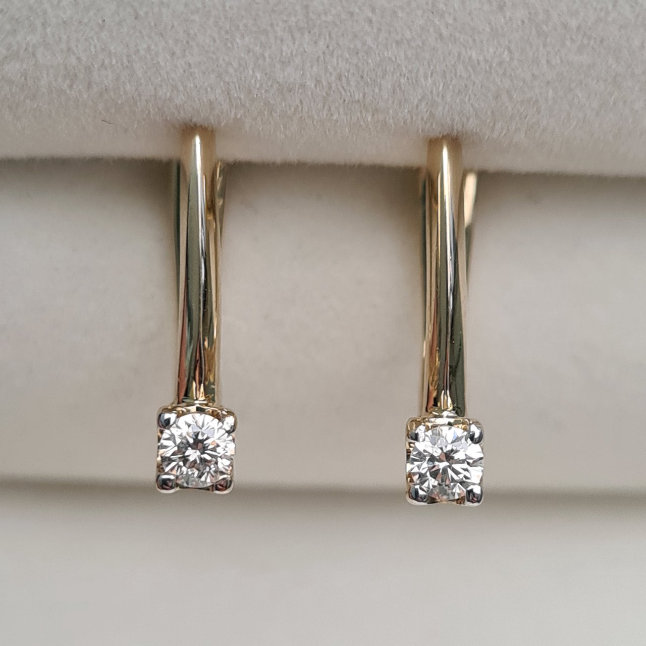 Серьги Deimantas 2,01гр 0,20ct. купить,NaN