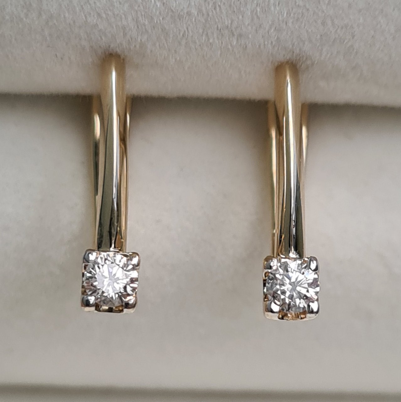 Серьги Deimantas 2,01гр 0,20ct. купить,NaN
