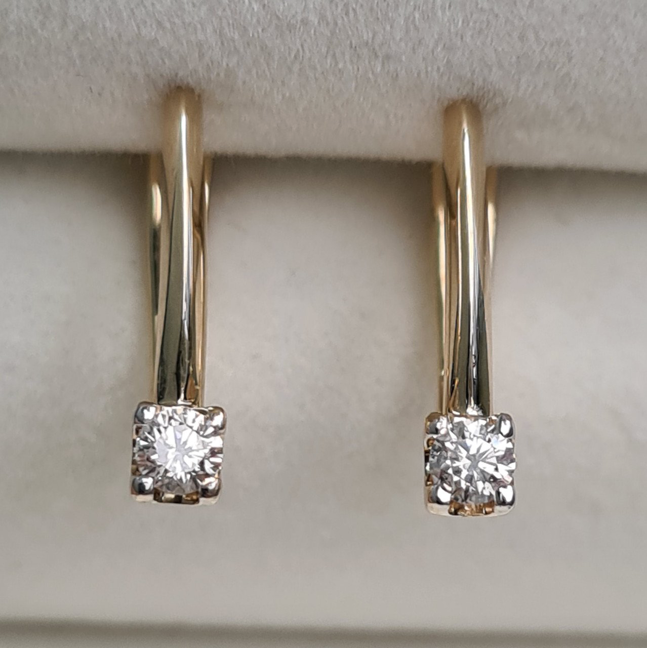 Серьги Deimantas 2,01гр 0,20ct. купить,NaN