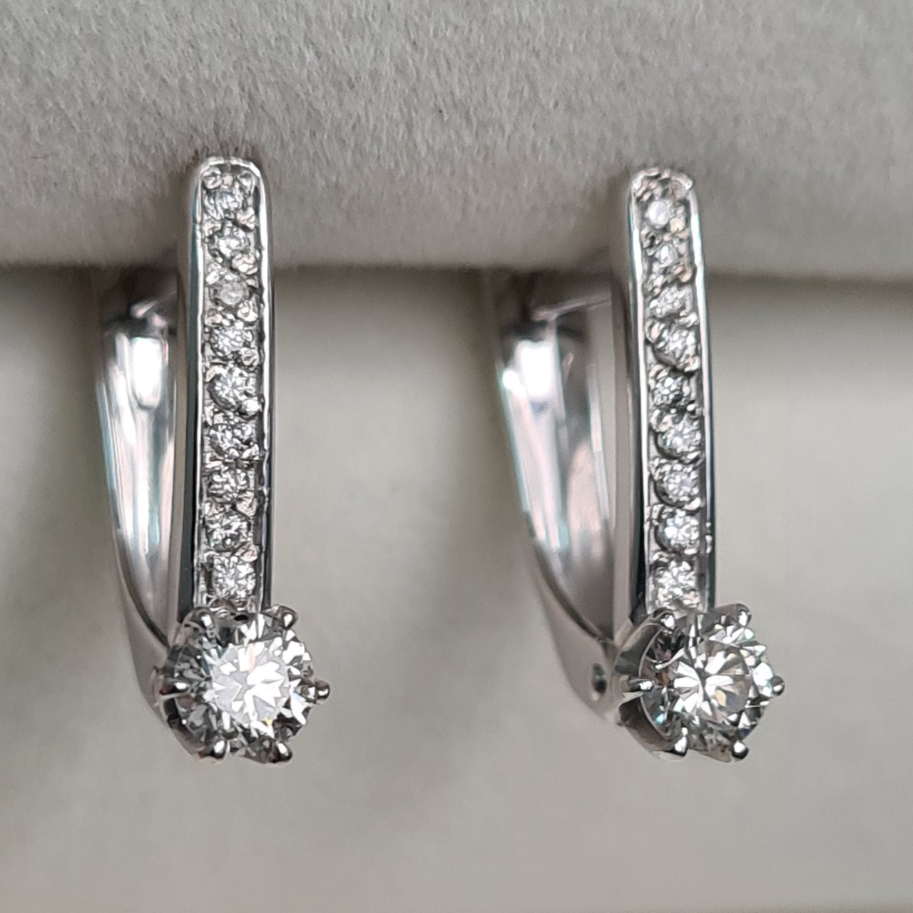 Серьги Deimantas 93450694 1,98гр 0,40ct. купить,NaN
