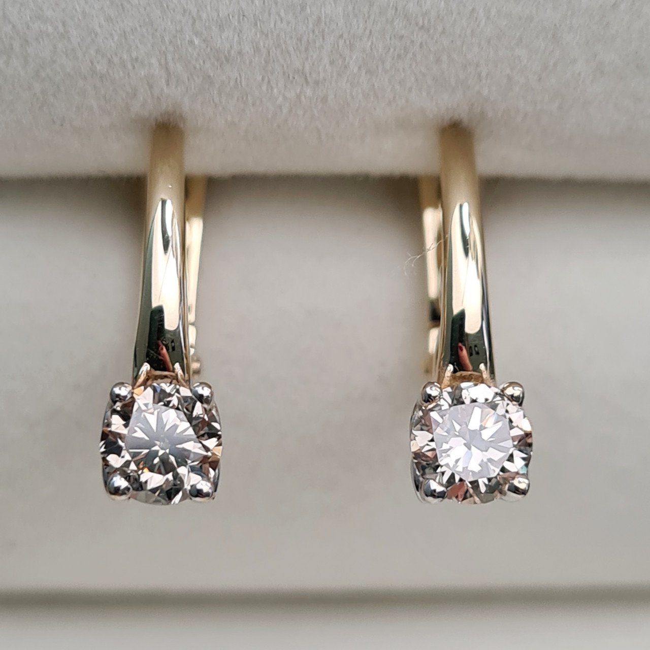 Серьги Deimantas 2,96гр 0,80ct. купить,NaN