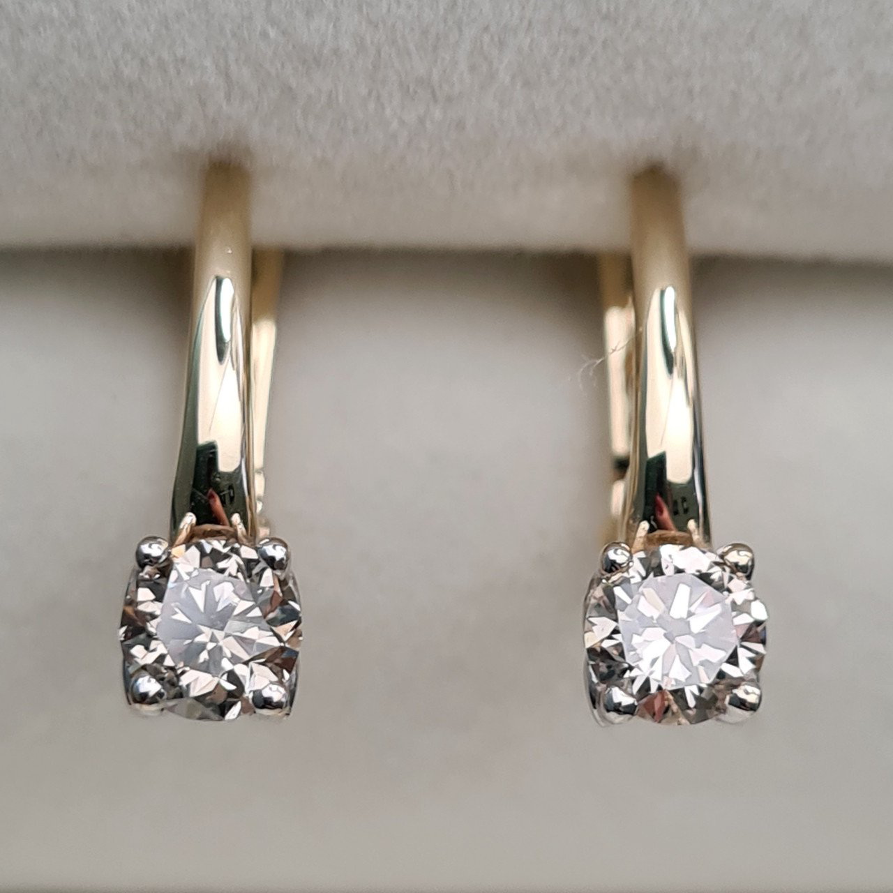 Серьги Deimantas 2,96гр 0,80ct. купить,NaN