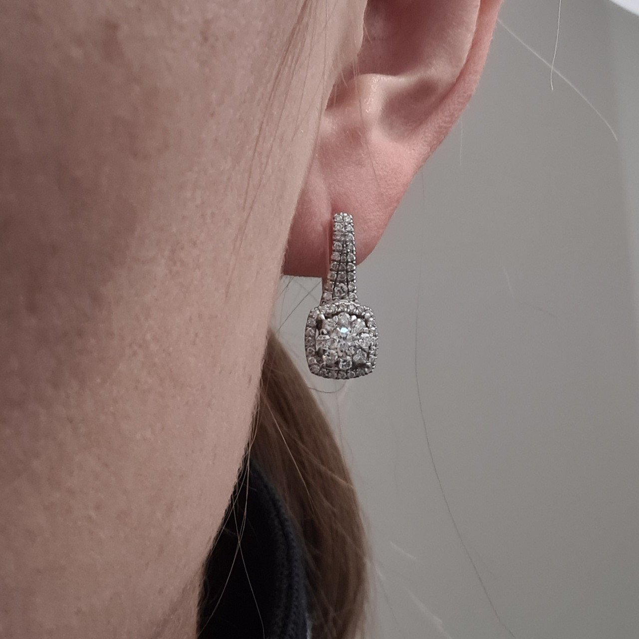 Серьги Deimantas 95860417 4,62гр 1,25ct. купить,NaN
