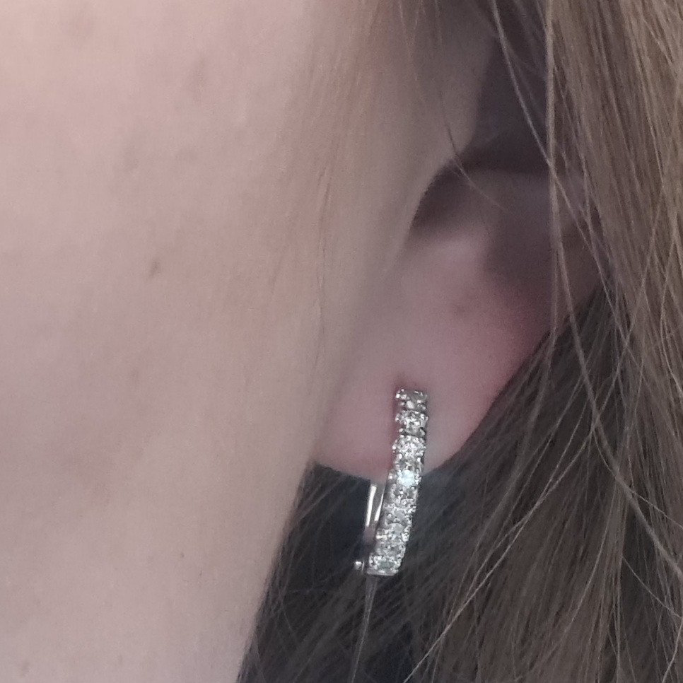Серьги Deimantas 97967574 2,71гр 0,55ct. купить,NaN