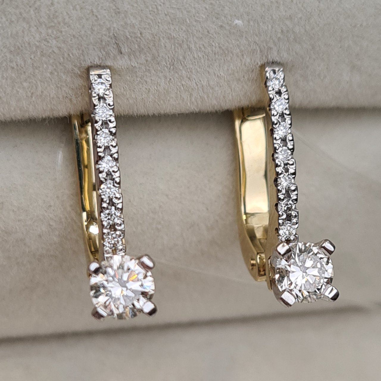 Серьги Deimantas 97967580 3,24гр 0,75ct. купить,NaN