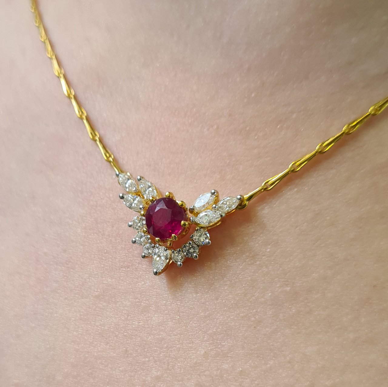 Колье Deimantas 97862446 7,91гр 0,62ct. купить,NaN