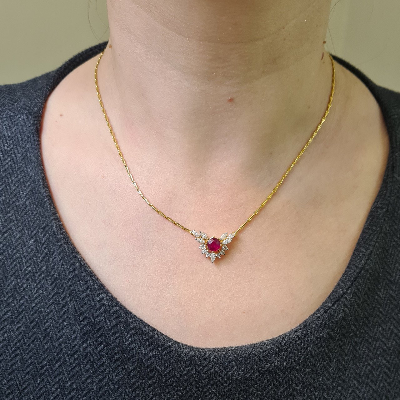 Колье Deimantas 97862446 7,91гр 0,62ct. купить,NaN