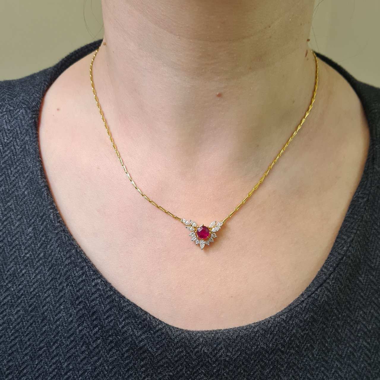 Колье Deimantas 97862446 7,91гр 0,62ct. купить,NaN