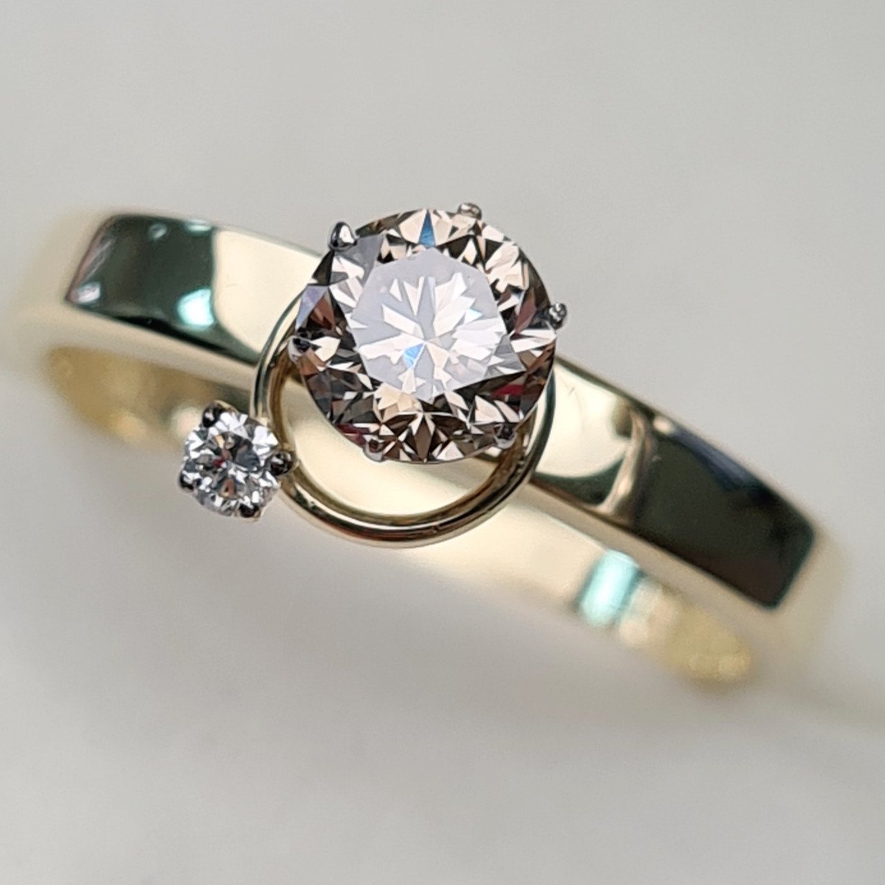 Кольцо Deimantas 93561632 16,5р 1,48гр 0,54ct. купить,NaN