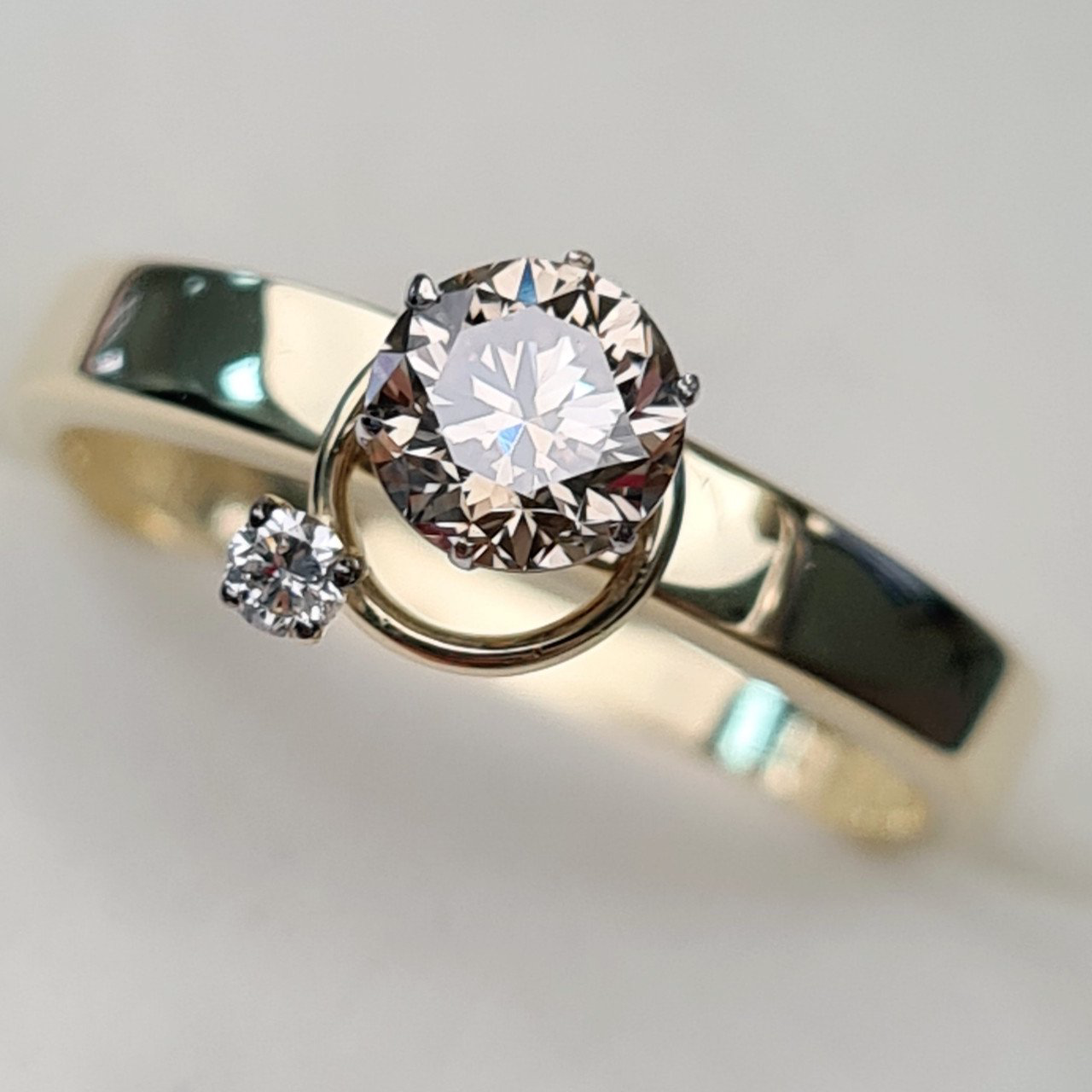 Кольцо Deimantas 93561632 16,5р 1,48гр 0,54ct. купить,NaN