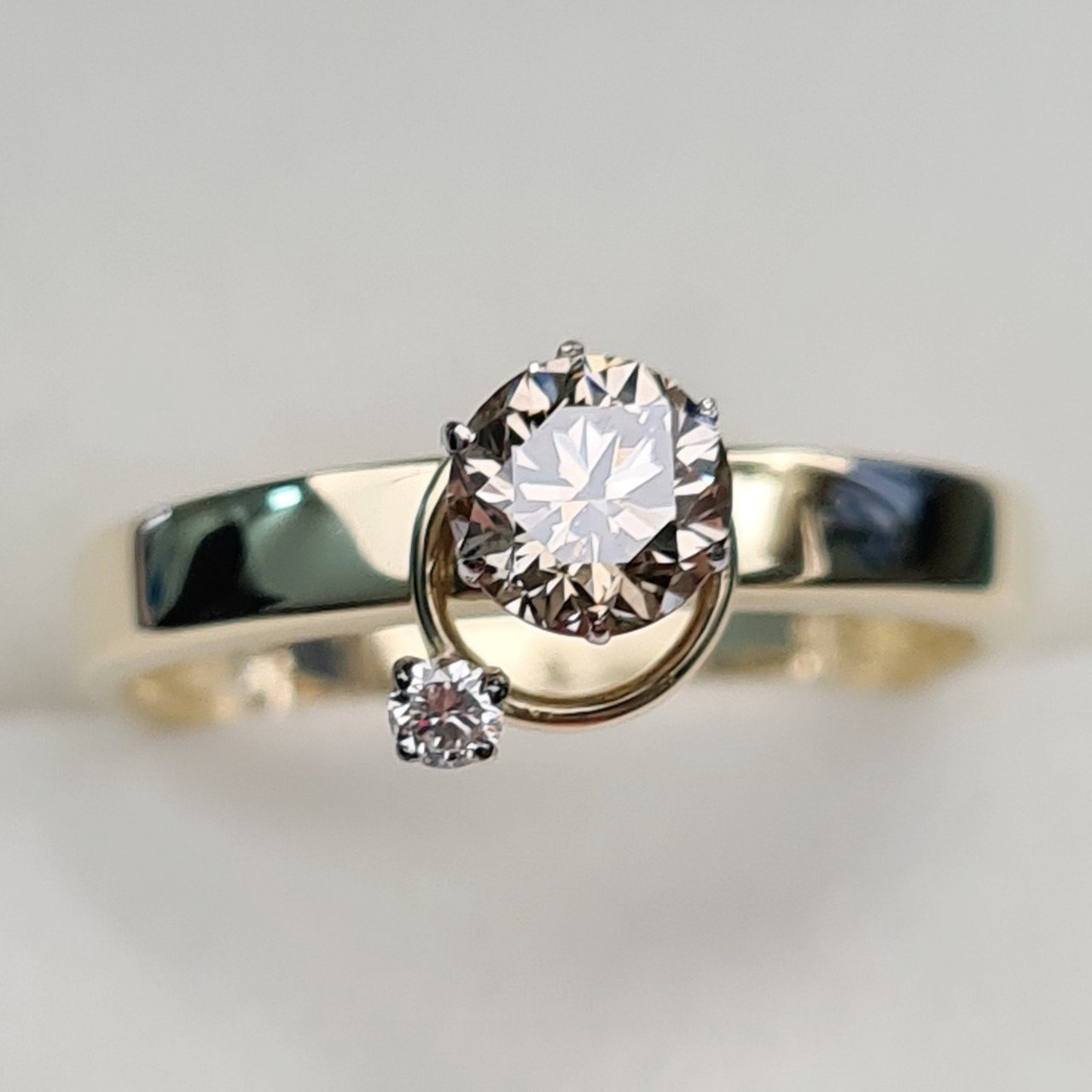 Кольцо Deimantas 93561632 16,5р 1,48гр 0,54ct. купить,NaN
