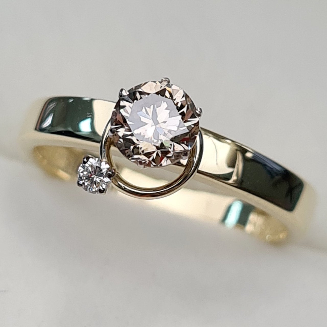 Кольцо Deimantas 93561632 16,5р 1,48гр 0,54ct. купить,NaN