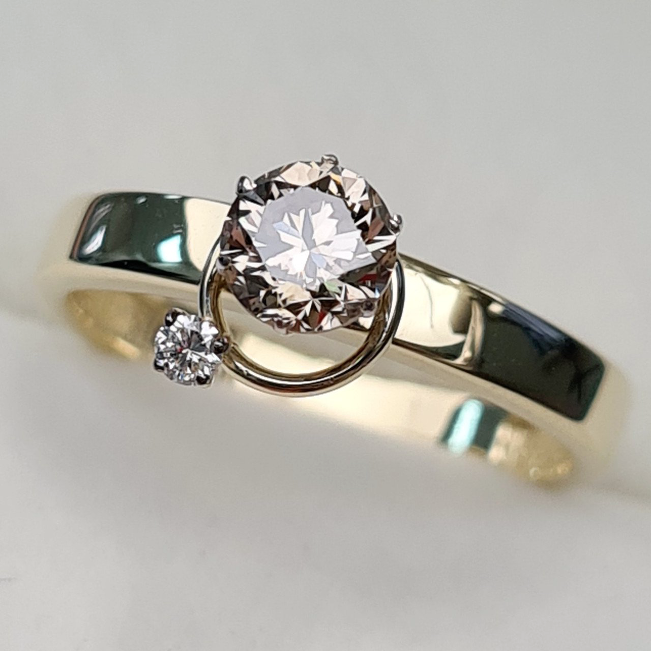 Кольцо Deimantas 93561632 16,5р 1,48гр 0,54ct. купить,NaN