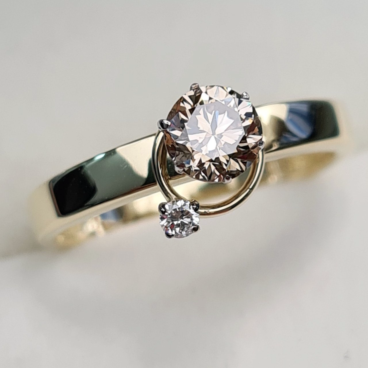 Кольцо Deimantas 93561632 16,5р 1,48гр 0,54ct. купить,NaN