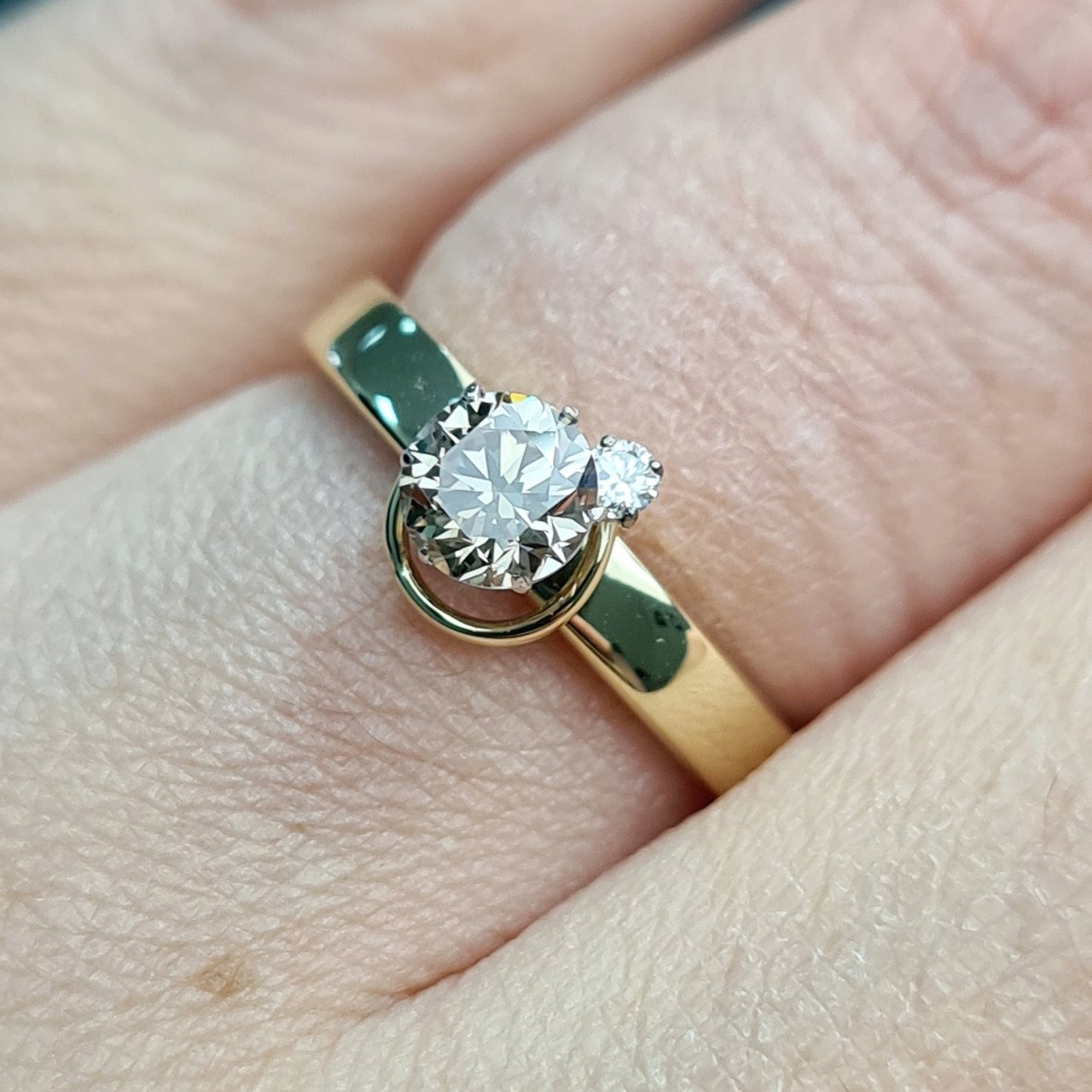 Кольцо Deimantas 93561632 16,5р 1,48гр 0,54ct. купить,NaN
