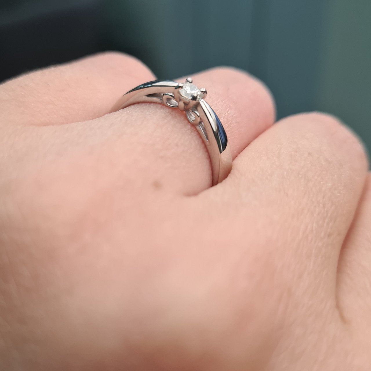 Кольцо Deimantas 93561669 18р 2,89гр 0,15ct. купить,NaN