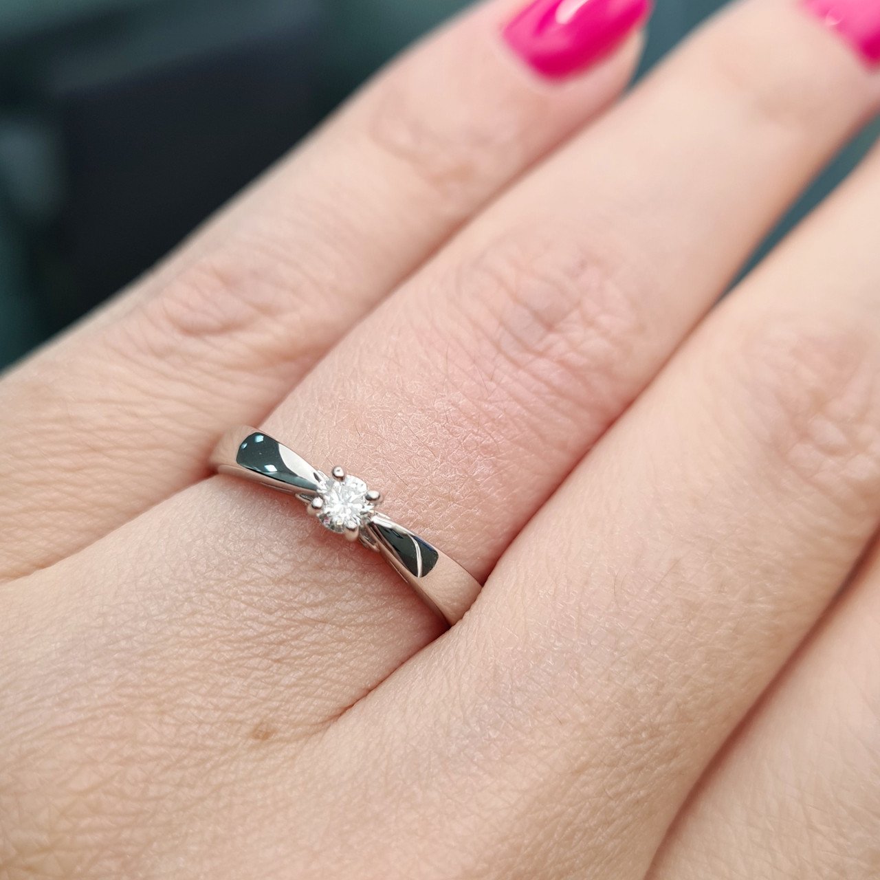 Кольцо Deimantas 93561669 18р 2,89гр 0,15ct. купить,NaN