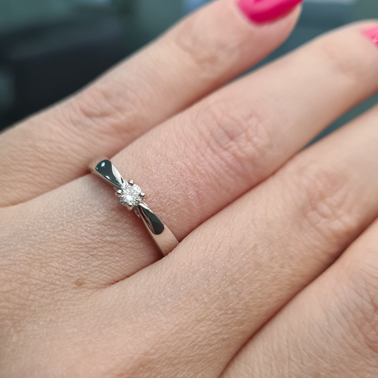 Кольцо Deimantas 93561669 18р 2,89гр 0,15ct. купить,NaN