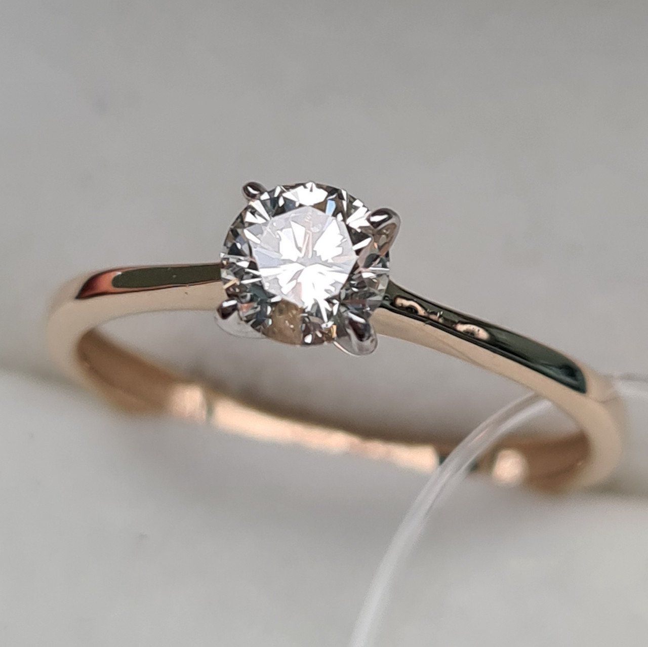 Кольцо Deimantas 97967615 17,5р 1,53гр 0,37ct. купить,NaN