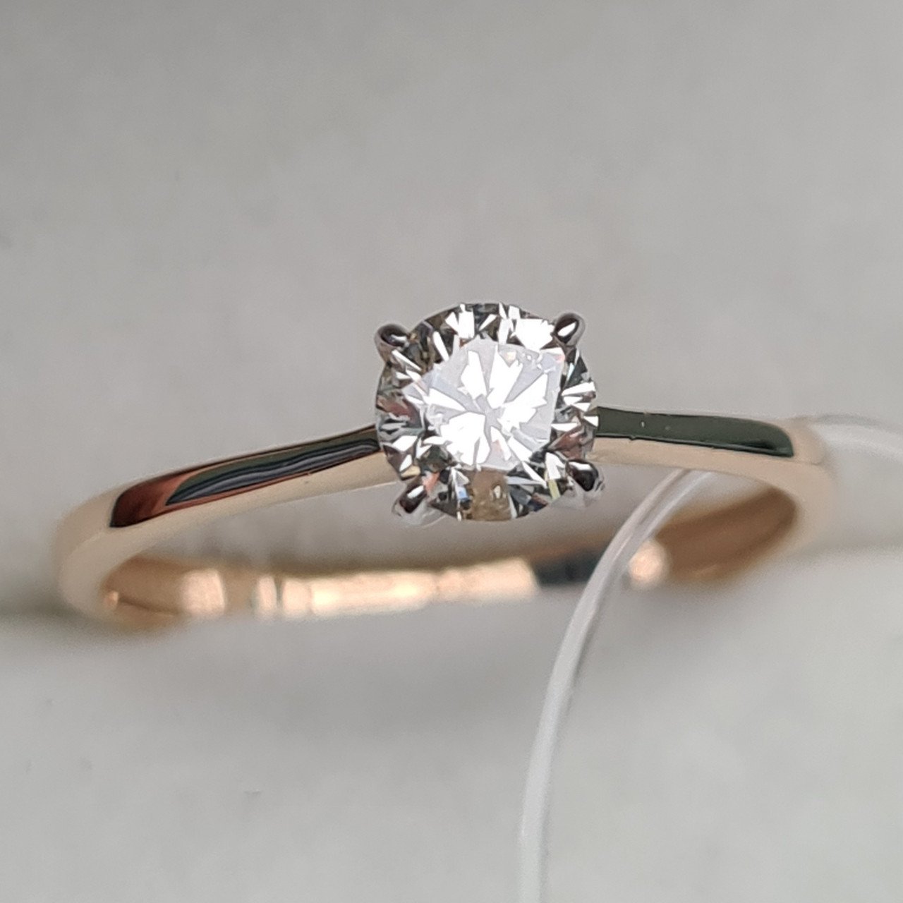 Кольцо Deimantas 97967615 17,5р 1,53гр 0,37ct. купить,NaN