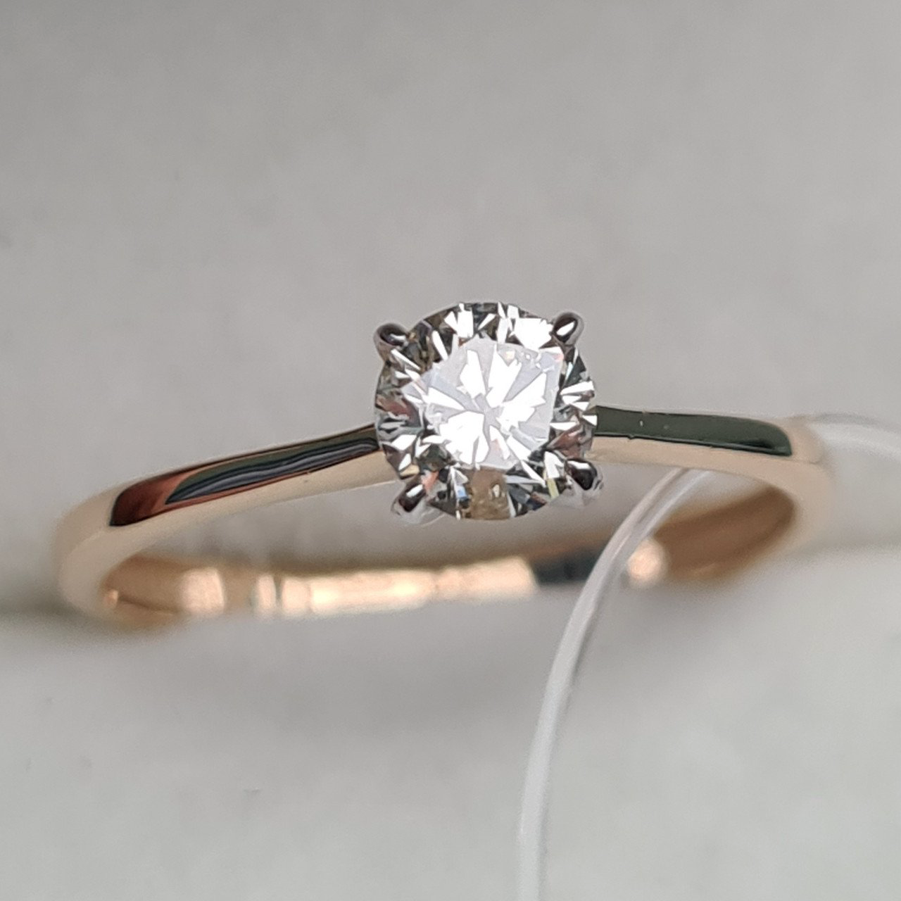 Кольцо Deimantas 97967615 17,5р 1,53гр 0,37ct. купить,NaN