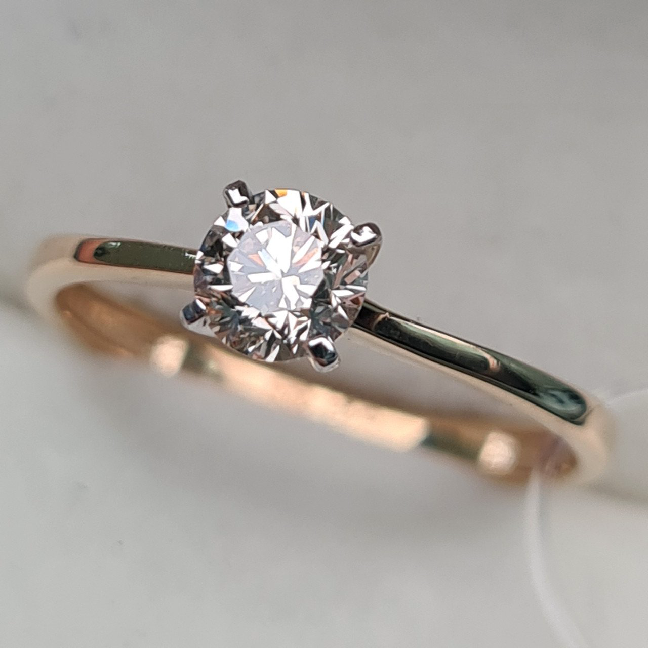 Кольцо Deimantas 97967621 17,5р 1,55гр 0,51ct. купить,NaN