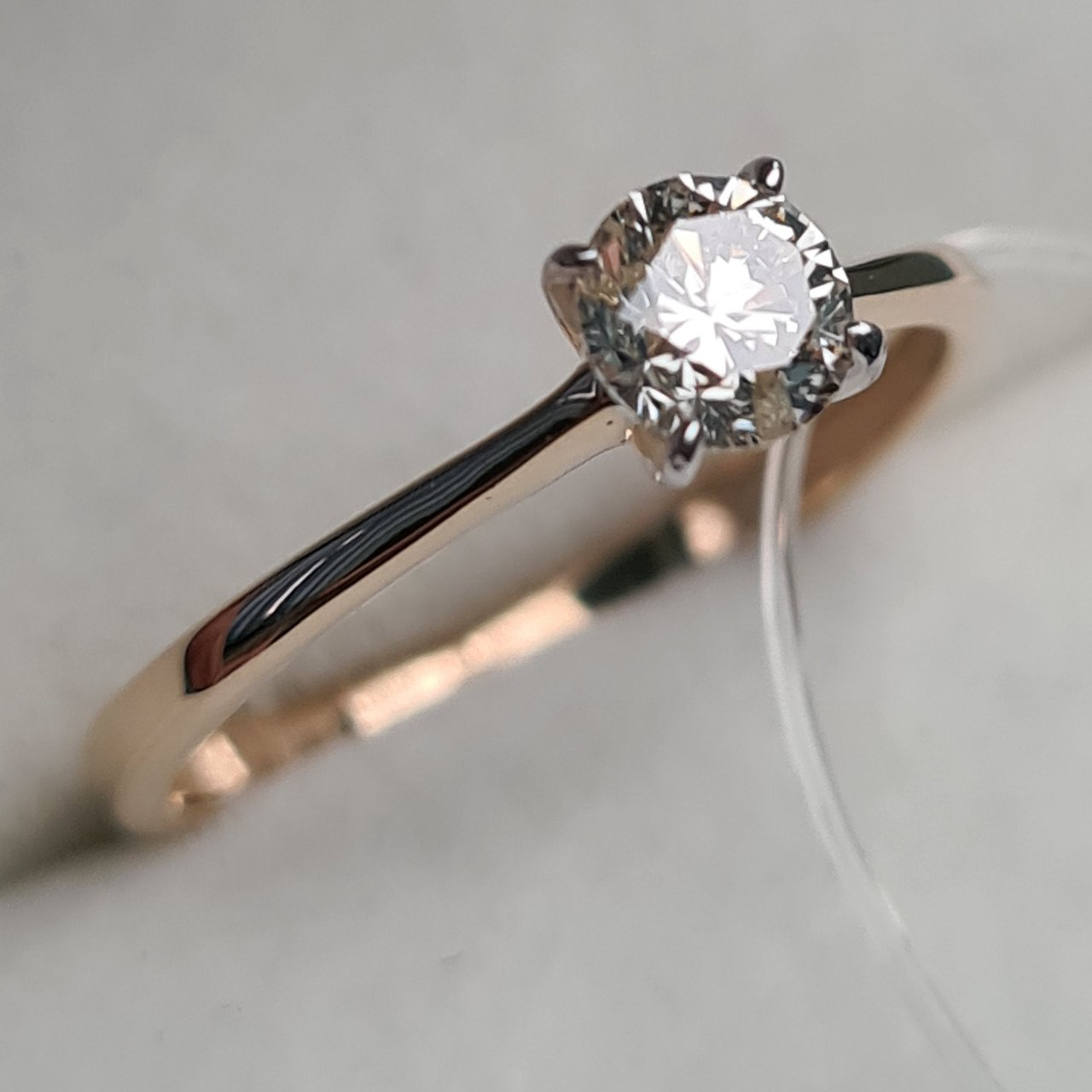 Кольцо Deimantas 97967615 17,5р 1,53гр 0,37ct. купить,NaN