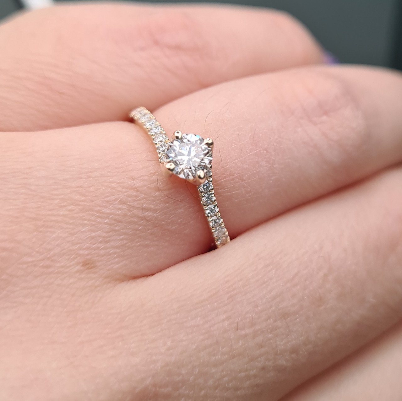 Кольцо Deimantas 95888228 16,5р 1,89гр 0,75ct. купить,NaN