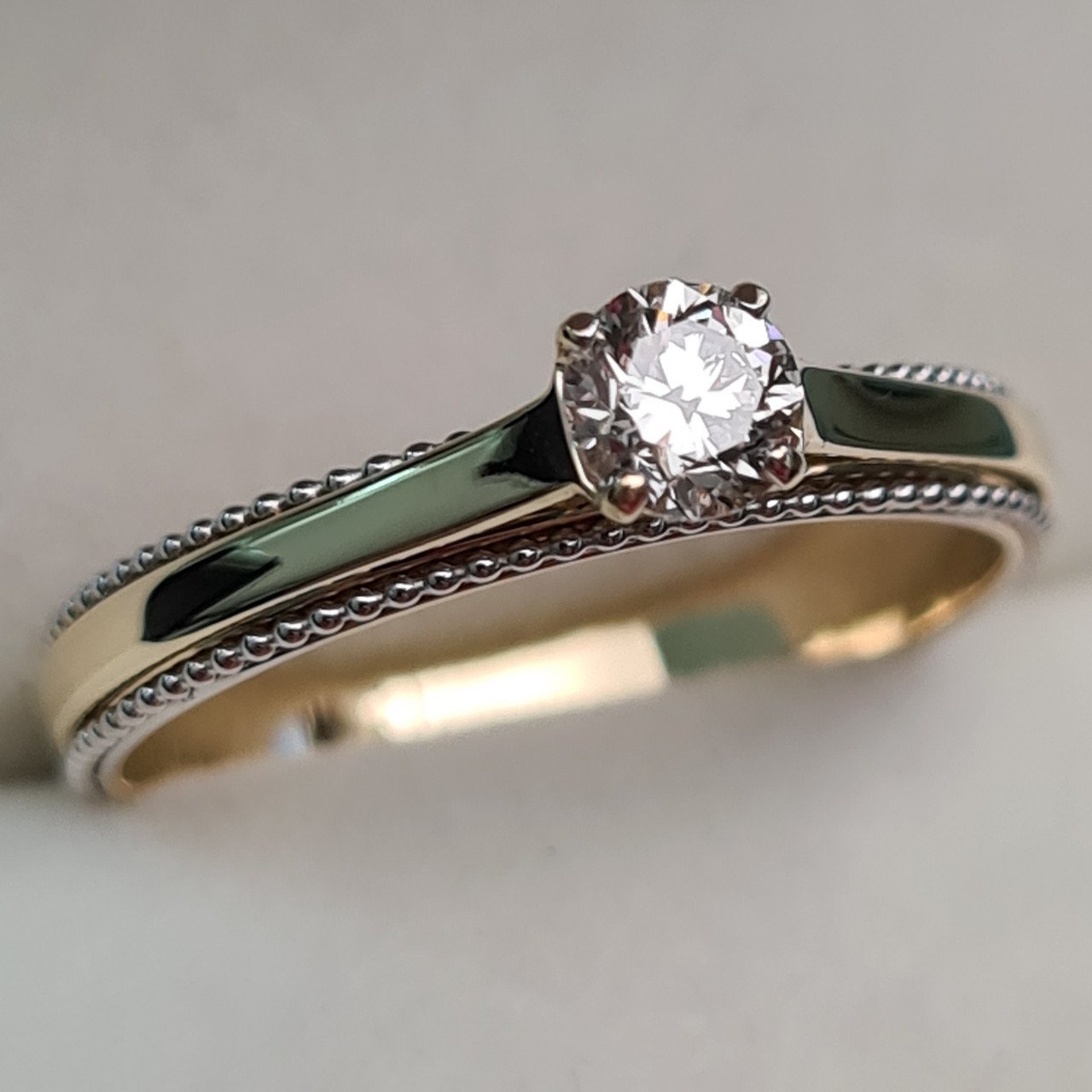 Кольцо Deimantas 93561852 16,5р 2,24гр 0,25ct. купить,NaN